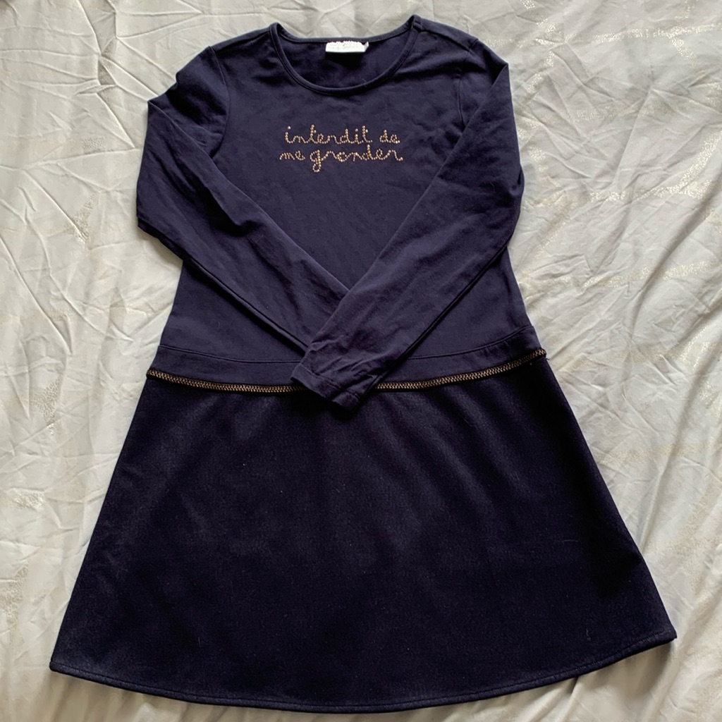 Blue Dress French Brand Blue Dress French Brand